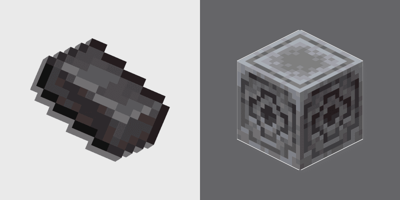 Netherite Lodestone custom cursor pack preview for Chrome, Edge and Windows