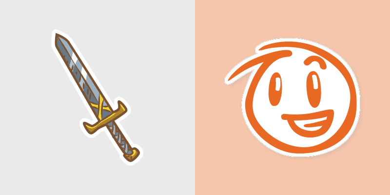 Sword Master Alex custom cursor pack preview for Chrome, Edge and Windows