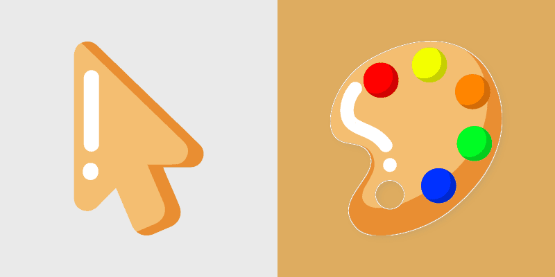 Minimal Collection 21 custom cursor pack preview for Chrome, Edge and Windows