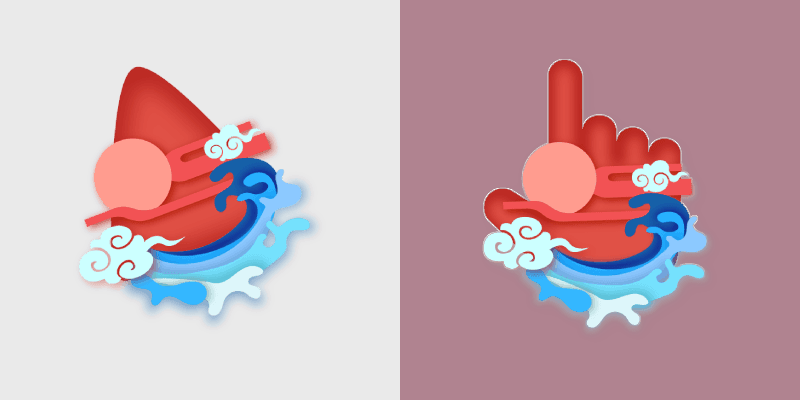 Art Deluxe custom cursor pack preview for Chrome, Edge and Windows