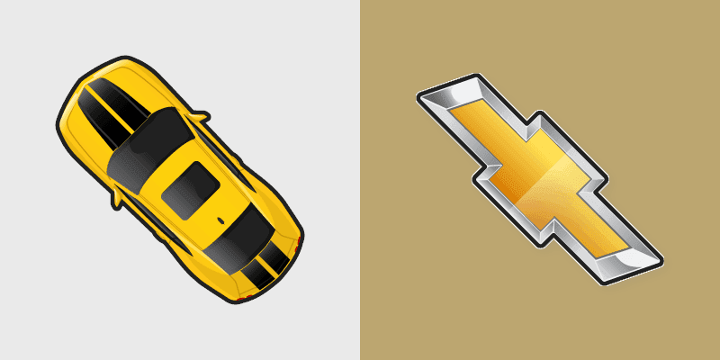 Chevrolet Camaro custom cursor pack preview for Chrome, Edge and Windows