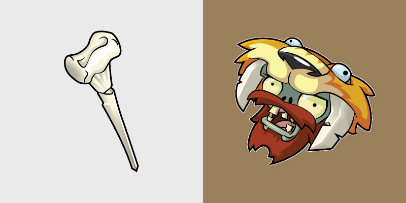 PvZ Inspired Mix custom cursor pack preview for Chrome, Edge and Windows