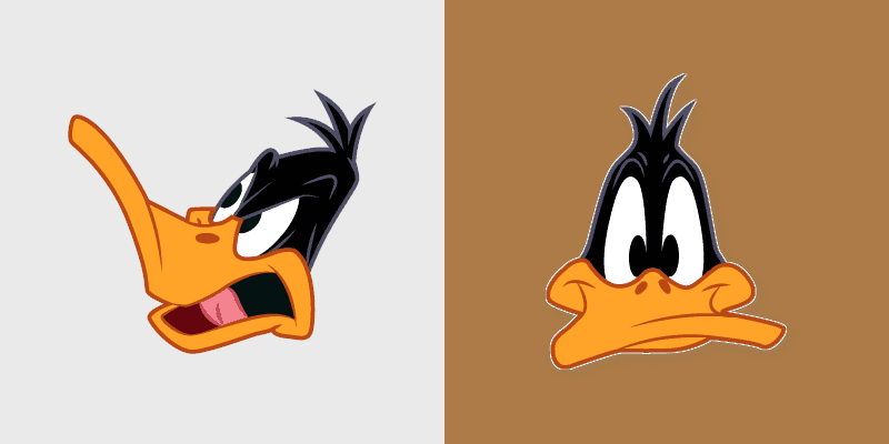 Daffy Duck custom cursor pack preview for Chrome, Edge and Windows