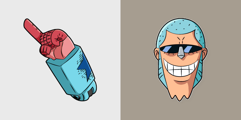 Franky custom cursor pack preview for Chrome, Edge and Windows
