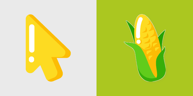 Sleek Desktop Mix custom cursor pack preview for Chrome, Edge and Windows