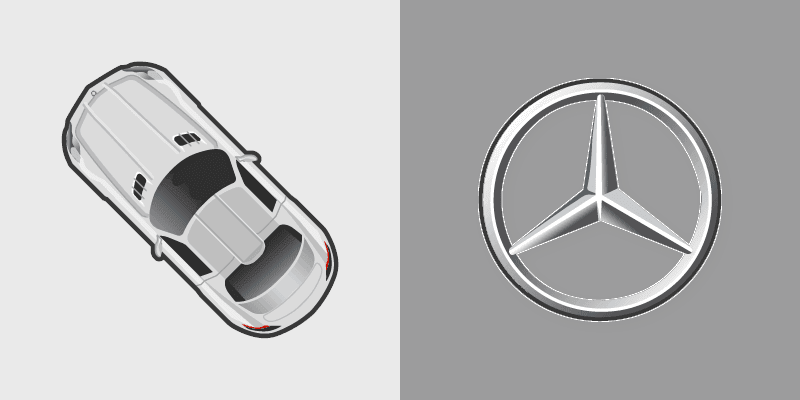 Mercedes SLS AMG custom cursor pack preview for Chrome, Edge and Windows