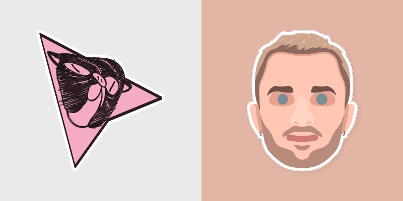 Squeezie custom cursor pack preview for Chrome, Edge and Windows