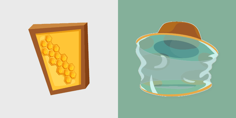 Beekeeper Hive custom cursor pack preview for Chrome, Edge and Windows