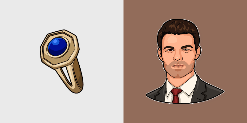 Elijah Mikaelson custom cursor pack preview for Chrome, Edge and Windows