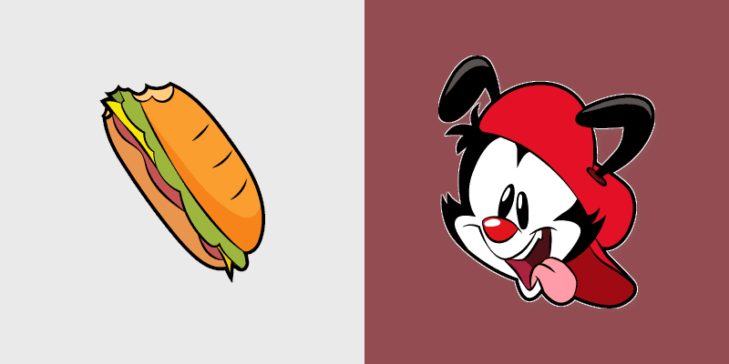 Wakko Warner custom cursor pack preview for Chrome, Edge and Windows