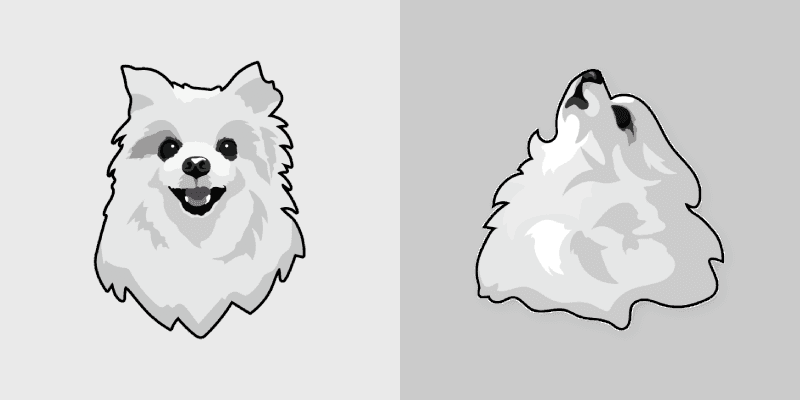 Puppy Play Mix custom cursor pack preview for Chrome, Edge and Windows