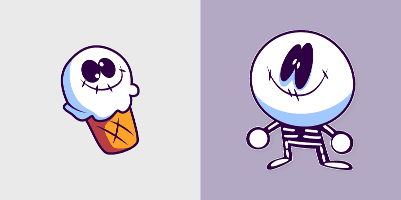Pump Spooky Month custom cursor pack preview for Chrome, Edge and Windows