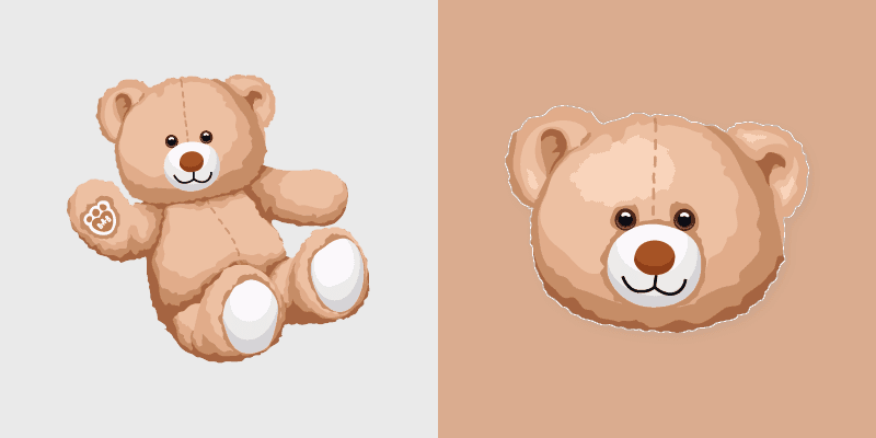 Build-A-Bear custom cursor pack preview for Chrome, Edge and Windows