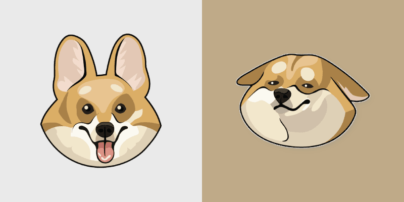 Adorable Puppy Parade custom cursor pack preview for Chrome, Edge and Windows