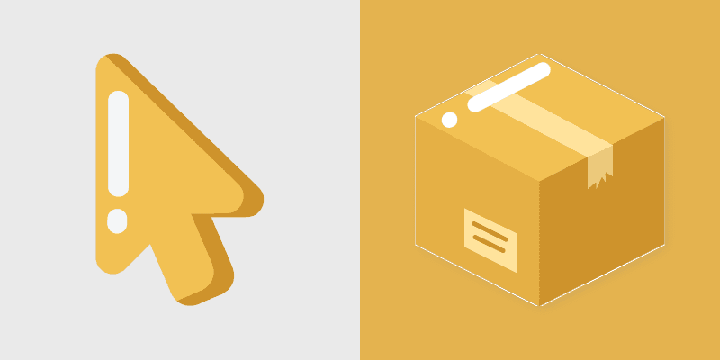 Vibrant Visual Space custom cursor pack preview for Chrome, Edge and Windows