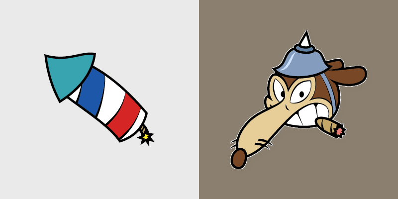 Cuphead custom cursor pack preview for Chrome, Edge and Windows