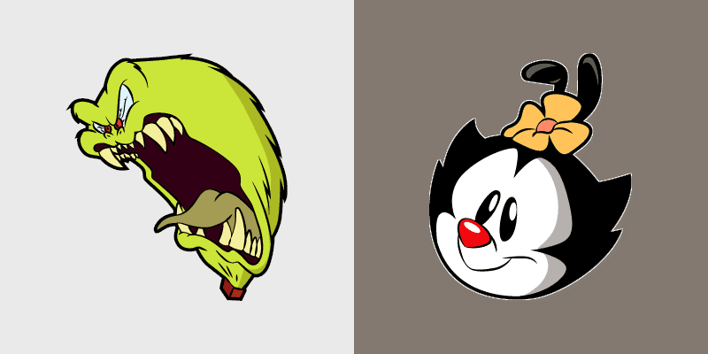 Dot Warner custom cursor pack preview for Chrome, Edge and Windows