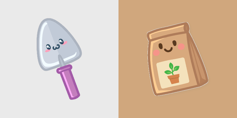 Cute Cursor Garden Pack custom cursor pack preview for Chrome, Edge and Windows