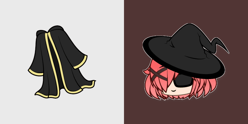 Rin and Cloak custom cursor pack preview for Chrome, Edge and Windows
