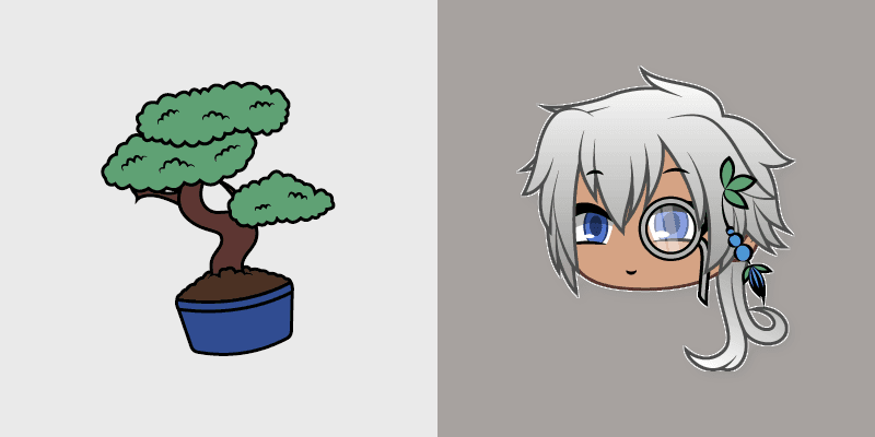 Horus and Tree custom cursor pack preview for Chrome, Edge and Windows