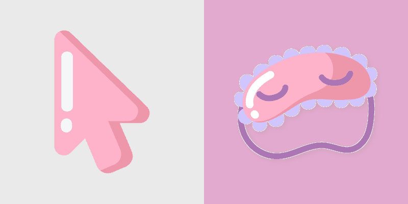 Dreamy Mouse Minimal custom cursor pack preview for Chrome, Edge and Windows