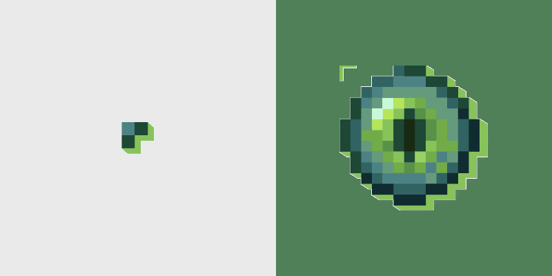Eye Ender Chest custom cursor pack preview for Chrome, Edge and Windows
