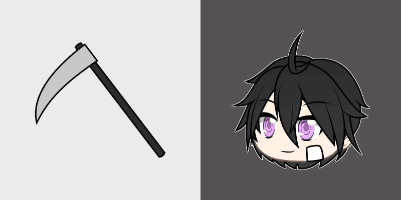 Feng and Scythe custom cursor pack preview for Chrome, Edge and Windows