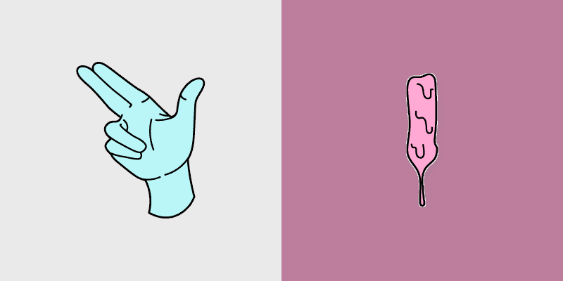 Bang Bang Hand custom cursor pack preview for Chrome, Edge and Windows