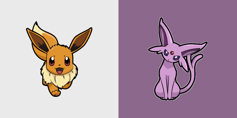 Pokemon Eeveelutions custom cursor collection preview