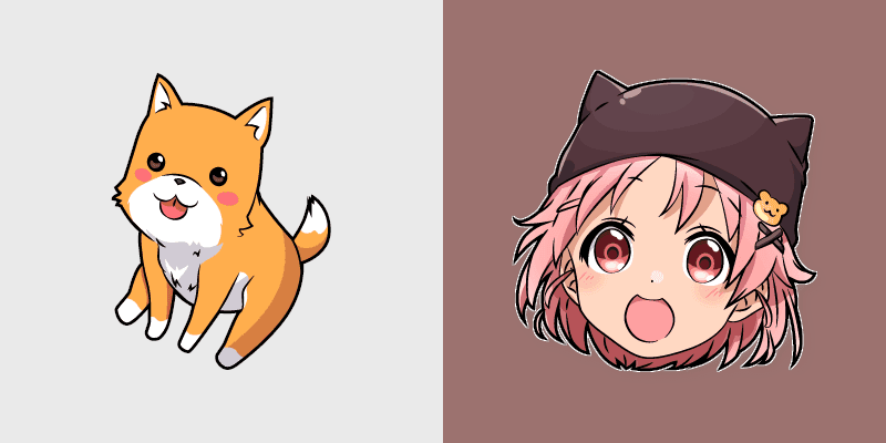 Yuki Taromaru custom cursor pack preview for Chrome, Edge and Windows