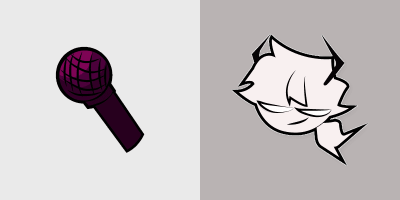 FNF Mod Sarvente custom cursor collection preview