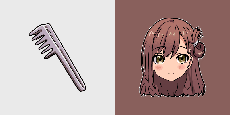 Yuuri Wakasa custom cursor pack preview for Chrome, Edge and Windows