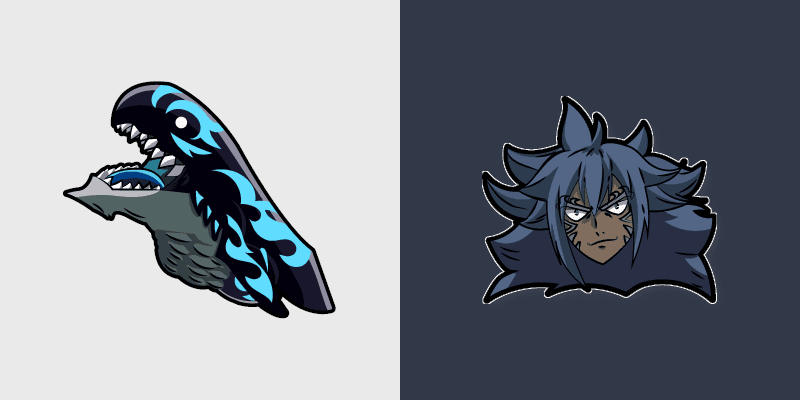 Acnologia custom cursor pack preview for Chrome, Edge and Windows
