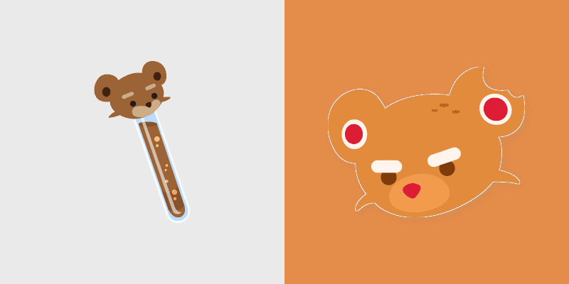 Super Gingerbread Bear custom cursor pack preview for Chrome, Edge and Windows