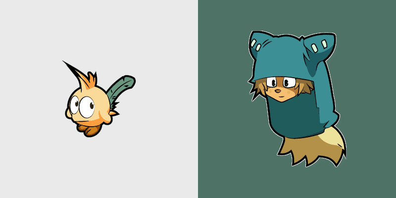 Yugo & Az Wakfu custom cursor pack preview for Chrome, Edge and Windows