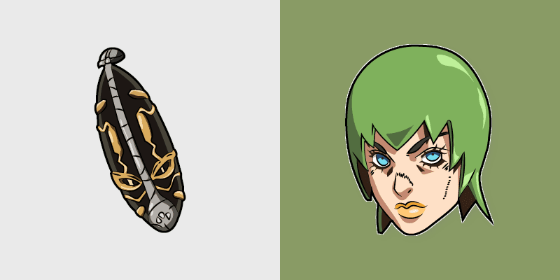 JoJo Part Universe custom cursor pack preview for Chrome, Edge and Windows