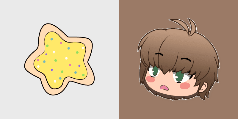 Cookie Collection custom cursor pack preview for Chrome, Edge and Windows