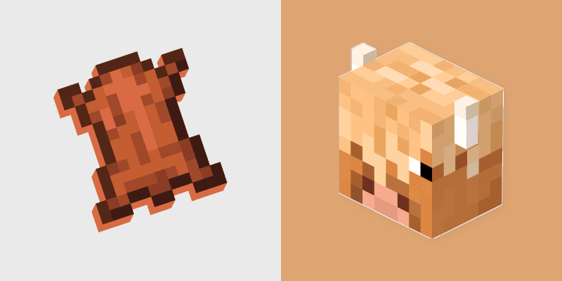 Leather Wooly Cow custom cursor pack preview for Chrome, Edge and Windows