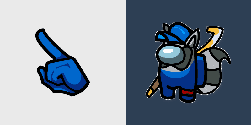 Sly Cooper Crewmate custom cursor pack preview for Chrome, Edge and Windows