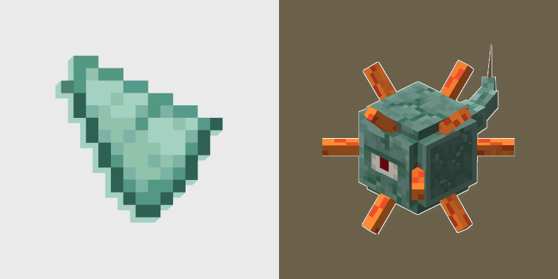 Guardian Prismarine custom cursor pack preview for Chrome, Edge and Windows