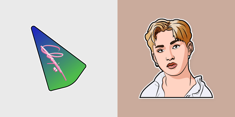 Bang Chan custom cursor pack preview for Chrome, Edge and Windows