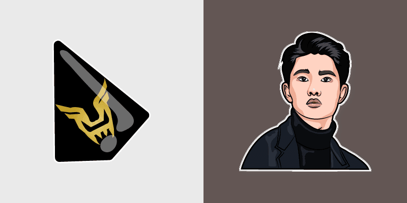 D.O. custom cursor pack preview for Chrome, Edge and Windows