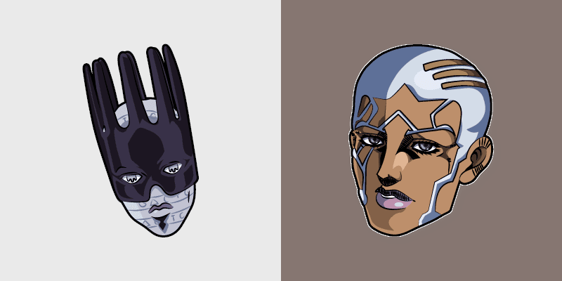 Enrico Pucci custom cursor pack preview for Chrome, Edge and Windows