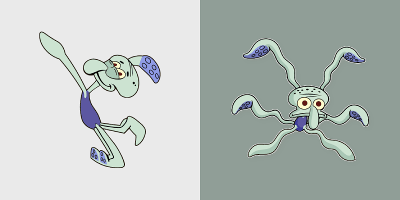 Bikini Bottom Edition custom cursor pack preview for Chrome, Edge and Windows