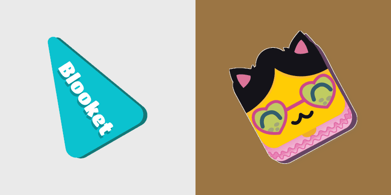 Blooket Cat with Heart Glasses custom cursor pack preview for Chrome, Edge and Windows