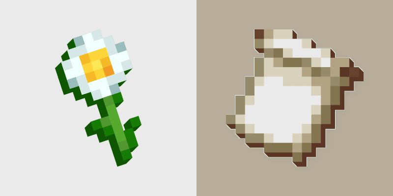 Oxeye Daisy Banner custom cursor pack preview for Chrome, Edge and Windows