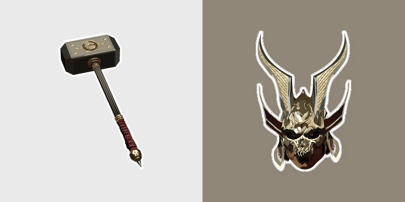 Mortal Kombat Shao Kahn custom cursor pack preview for Chrome, Edge and Windows
