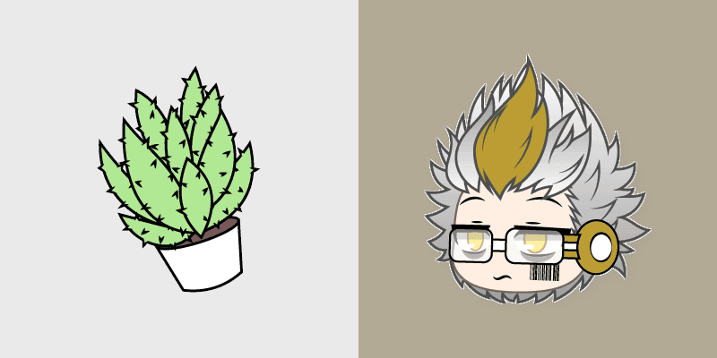 Xenos Spiky Cactus custom cursor pack preview for Chrome, Edge and Windows