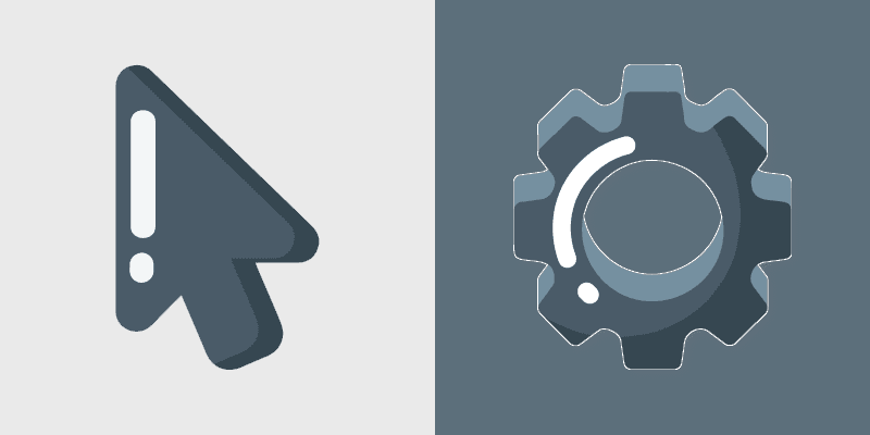 Clean Windows Cursors custom cursor pack preview for Chrome, Edge and Windows