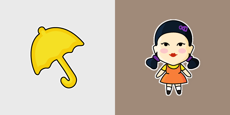 Young-Hee Doll custom cursor pack preview for Chrome, Edge and Windows
